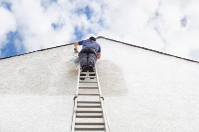 Peinture extérieure à Courthiézy — façades et ravalement